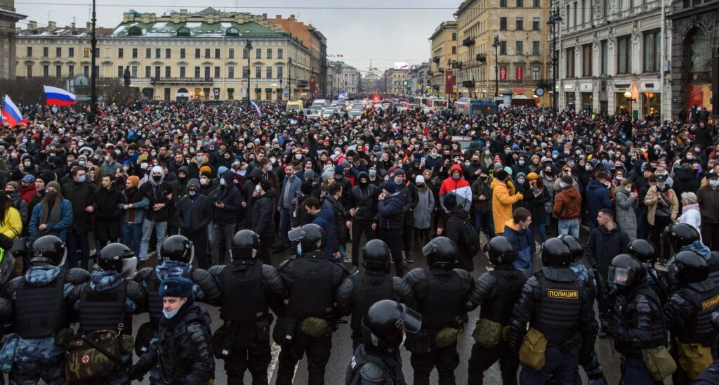 Митинг в Москве